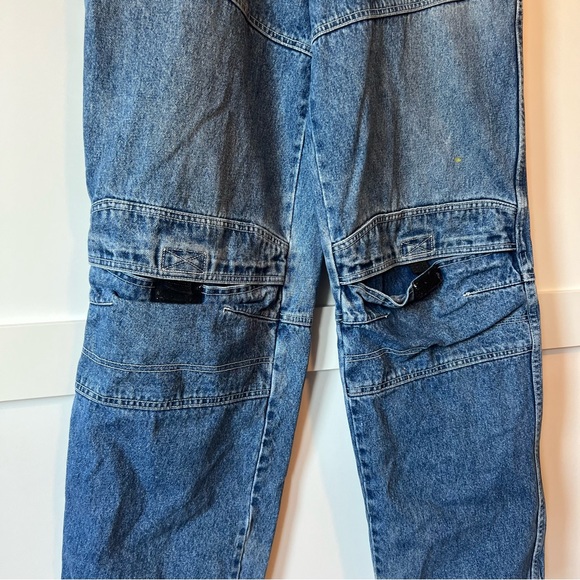 90s SKATER JEANS WITH KNEE PATCHES - Picture 2 of 4
